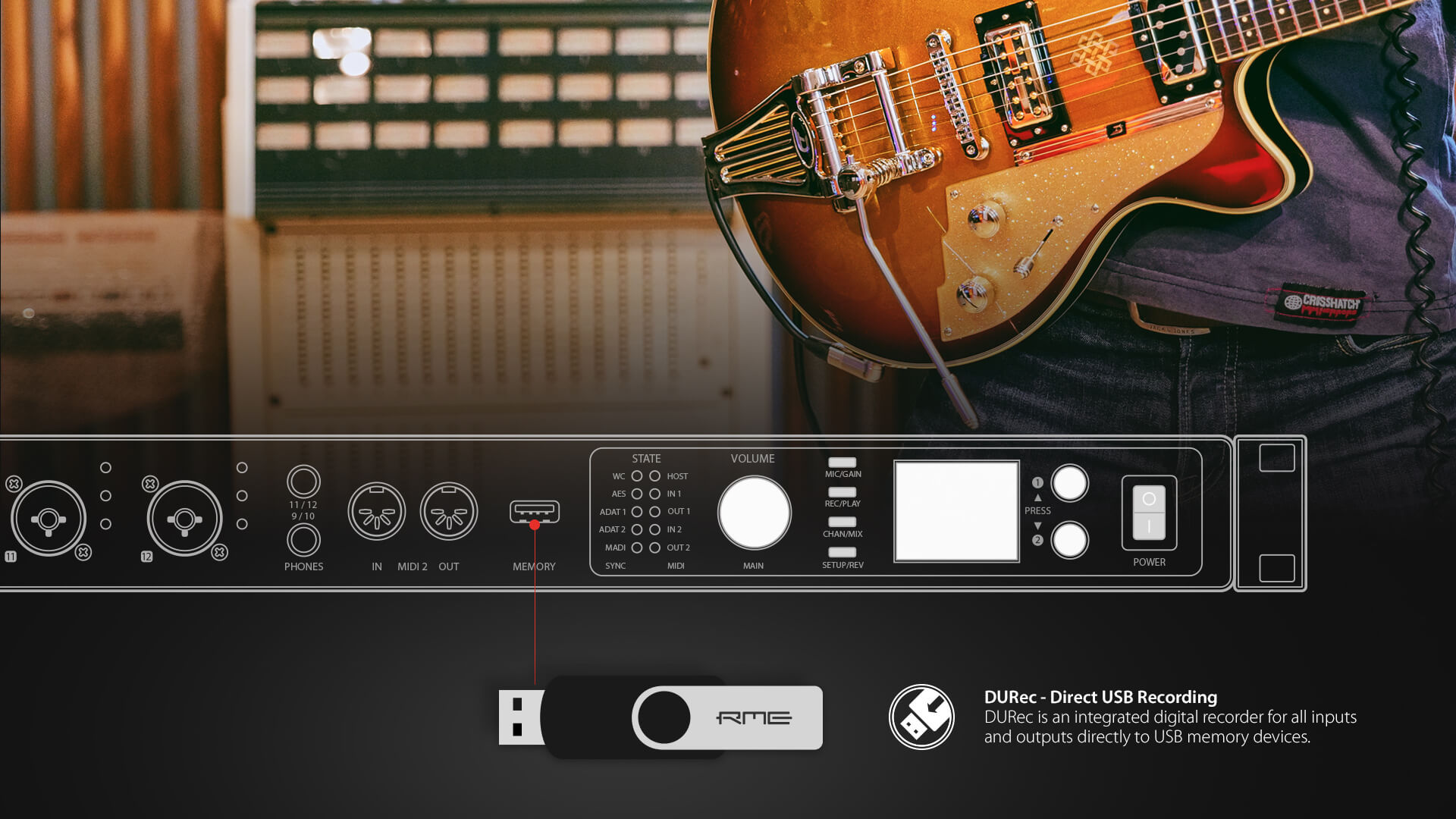 Direct Disc recording Fireface